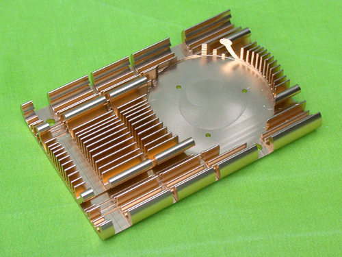 CNC Aluminum Heat Sinks for VGA Card