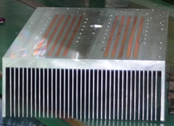 Big Heat Sink With Heat Pipes Thermal Solution