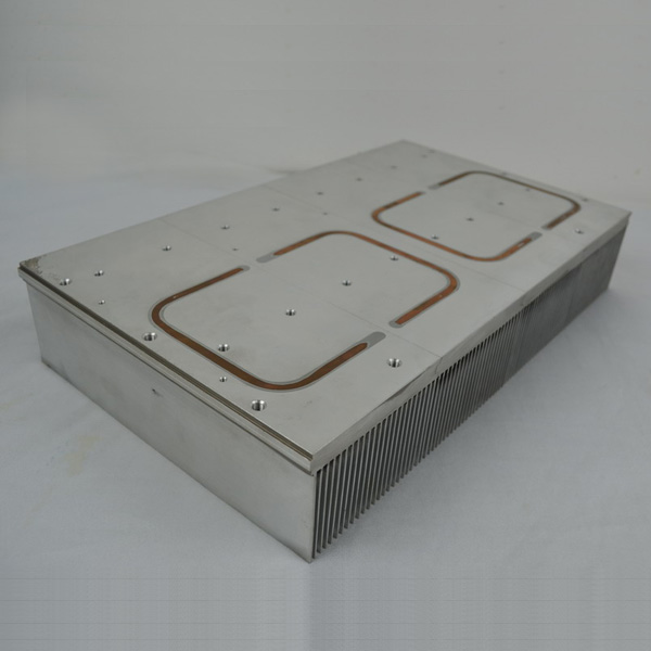 Aluminum Base With Copper Heatpipes Heat Sink