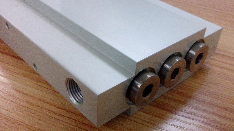 Liquid Cold Plate With Aluminum Extrusion and Deep Holes