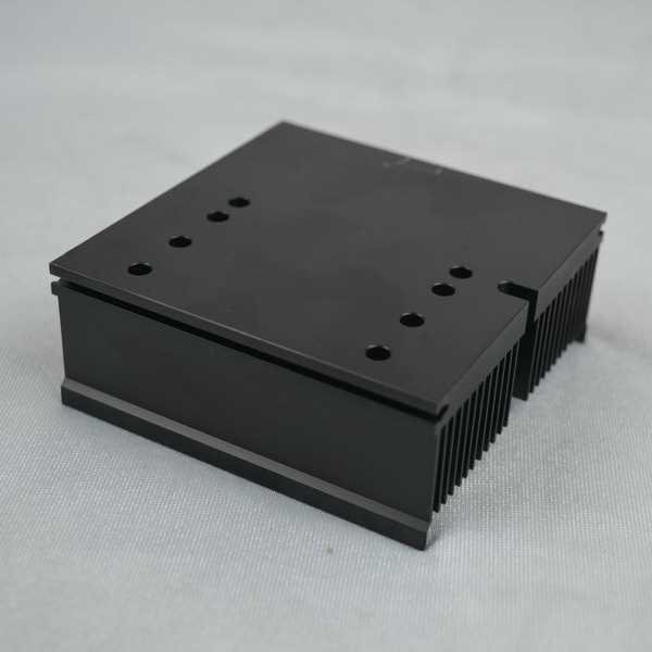 黑色阳极高功率发热芯片工业散热器