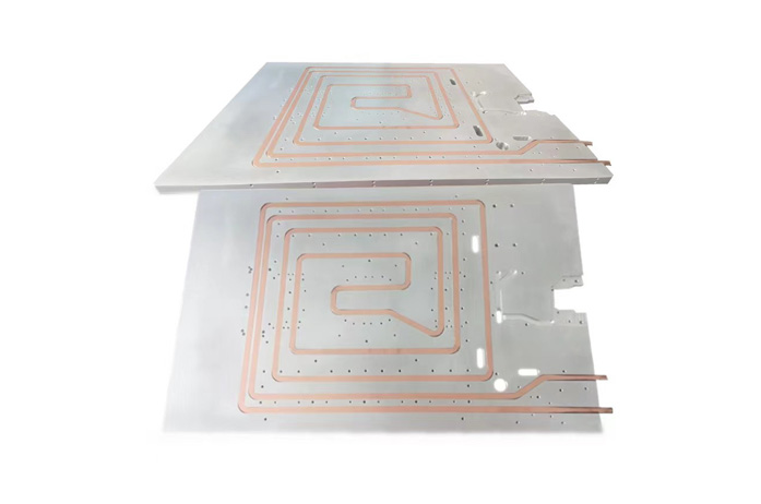 Plaque de refroidissement liquide à substrat en aluminium à dissipation thermique hautement efficace